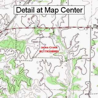   Map   Jacks Creek, Tennessee (Folded/Waterproof)