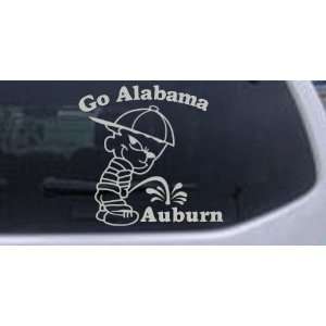  Alabama Pee On Auburn Car Window Wall Laptop Decal Sticker: Automotive