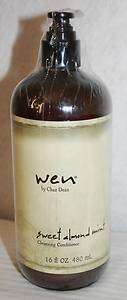 NEW~ WEN BY CHAZ DEAN Cleansing Conditioner Sweet Almond Mint 16oz 