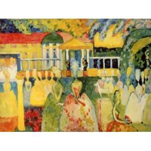   1909   Poster by Wassily Kandinsky (32x24): Home & Kitchen