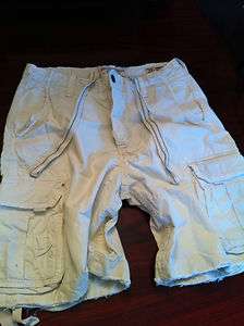 Abercrombie & and Fitch cargo shorts 36 white  