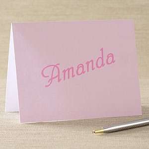   : Personalized Ladies Note Cards   Sassy Name: Health & Personal Care