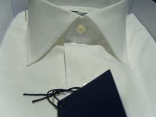 dress shirt bagariny sartoriale slim fit 100 % cotton colour white 