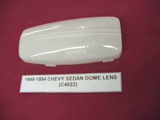 1953 1954 Chevy Sedan Dome Light Lens. Brand New!  