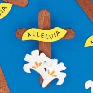  Alleluia   Cross Pin Craft Kit Case Pack 5: Toys & Games