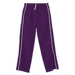   Youth Brush Tricot Warm Up Pants PURPLE/.WHITE YM