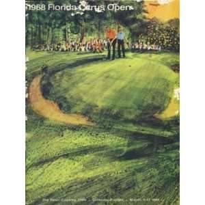  1968 Florida Citrus Open Program