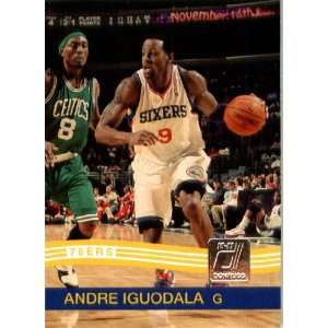 2010 / 2011 Donruss # 25 Andre Iguodala Philadelphia 76ers NBA 