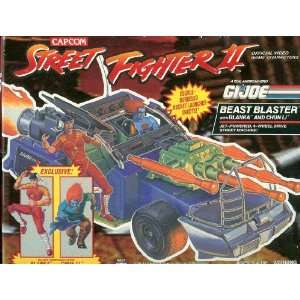  G.I. Joe Street Fighter II Beast Blaster with Blanka and 