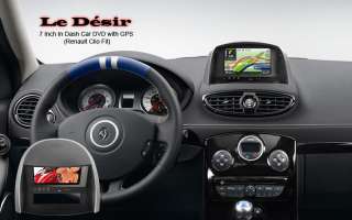 Le Désir 7 Inch In Dash Car DVD with GPS Renault Clio Fit NEW  