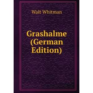  Grashalme (German Edition) Walt Whitman Books