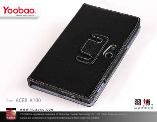   Slim Genuine Leather Stand Case Cover for Acer Iconia Tab 7 inch A100