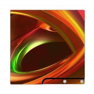  Sony PS3 Slim Skin Decal Sticker   Abstract Art 