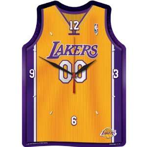   Los Angeles Lakers Hi Definition Jersey Clock: Sports & Outdoors