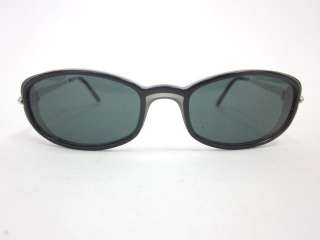 AUTH CARTIER Black Plastic Frame Sunglasses  