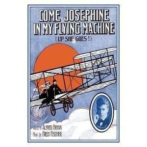  Vintage Art Come Josephine, In My Flying Machine   12781 3 