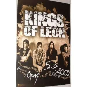  Kings of Leon Poster   S Concert Flyer   11 X 17 for Only 