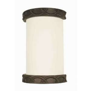   Ambient Lighting Energy Star 26 Watt Rope Trim Wall Sconce with White