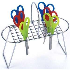   Scissor Rack   Holds 50 Pairs of Childrens Scissors: Toys & Games