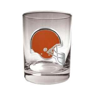  Cleveland Browns 14 Ounce Rocks Glass: Sports & Outdoors