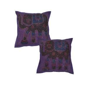  2Pc Indian Ethnic Pillow Cushion Cover Throw India Decor 