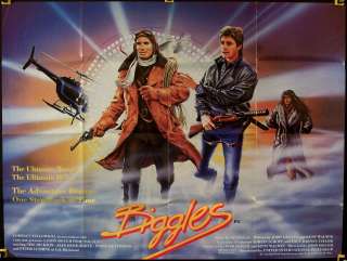BIGGLES 1986 British Quad UK / THE ULTIMATE ADVENTURE.  
