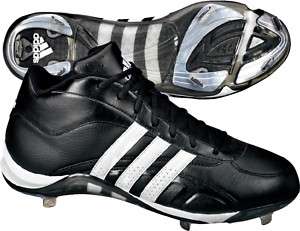 ADIDAS EXCELSIOR 5 MID BASEBALL CLEATS (466364) BLK/WHT  