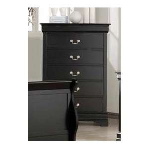   Louis Philippe Chest with Faux Marble Top by CrownMark: Home & Kitchen