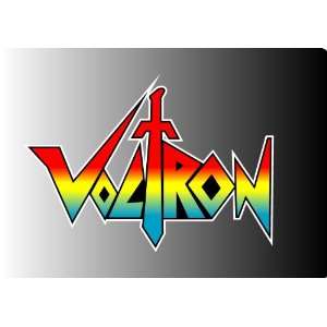  Voltron logo sticker vinyl decal 5 x 3.5 Everything 