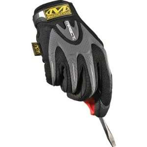   Gloves With Synthetic Leather Palm And Spandex Top