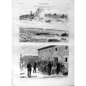   1875 CARLIST WAR SPAIN KING ALPHONSO TAFALLA ESTELLA