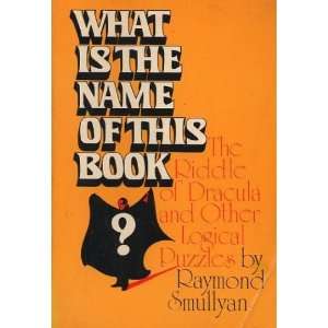  What is the Name of This Book  The Riddle of Dracula and 