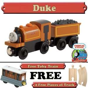  Duke from Thomas The Tank Engine Wooden Train Set   Free 2 