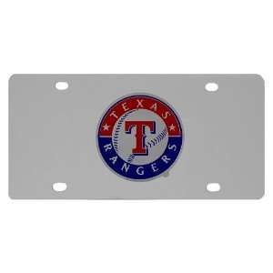  Texas Rangers MLB Logo Plate