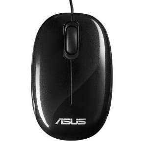  Asus Usb Seashell Optical Mouse Black 1000 Dpi High Sensor 