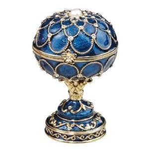   Xoticbrands Russian Royal Palace Faberge Enameled Eggs