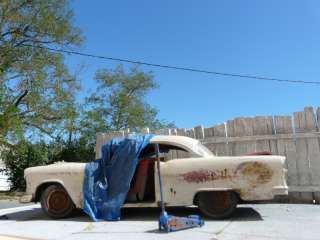1955 CHEVY BEL AIR DIORAMA   Junkyard UNIQUE 55 Chevrolet backyard 
