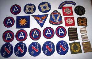 WWII WW2 US Air Force Army Air Corps Wings Patches Lot  