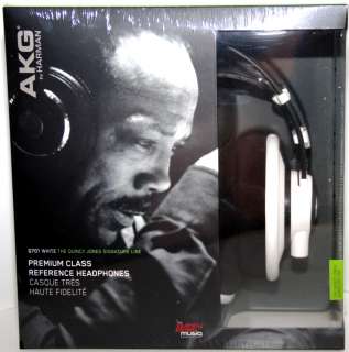 AKG Q701 Quincy Jones Signature Headphones WHITE  