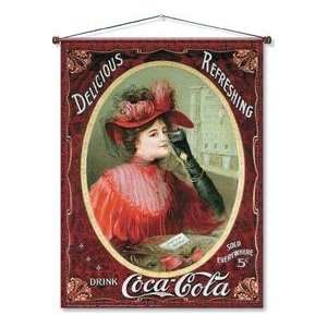    Coca Cola Victorian Dress Wall Hanging *SALE*