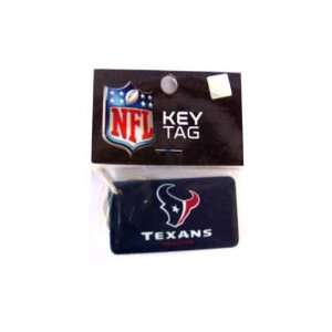  Houston Texans Logo Plastic Key Ring Case Pack 72: Sports 