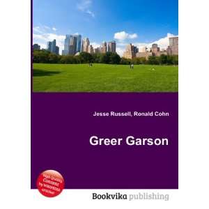  Greer Garson Ronald Cohn Jesse Russell Books
