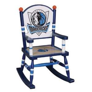  Guidecraft Dallas Mavericks Kids Rocking Chair Sports 
