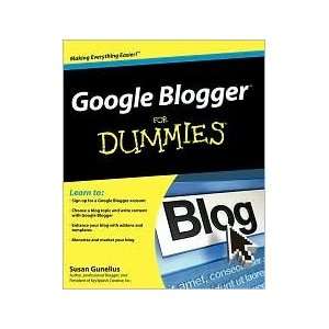  Google Blogger For Dummies Publisher For Dummies Susan 