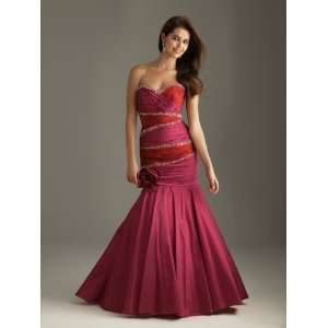 Night Moves Prom 6243   Red/Pink Size 8