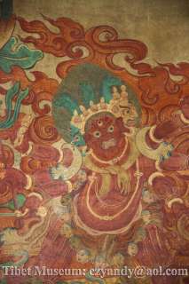   Amazing Sacred Old Antique Tibetan Buddhism Thangka Samvara Museum