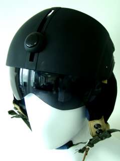 US Air Jet Fighter and Helicopter Helmet FLAT BLACK  
