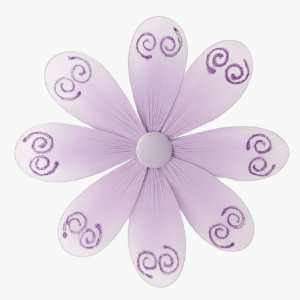 com 6 Small Purple Swirl Daisy Flower Decorations   daisies flowers 