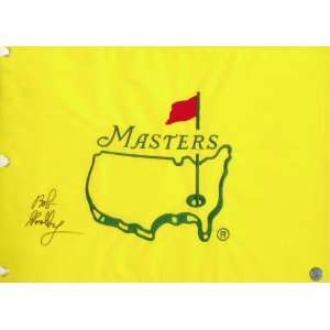 Bob Goalby Signed Masters Golf Pin Flag 