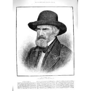  1881 PORTRAIT THOMAS CARLYLE ECCLEFECHAN DUMFRIES